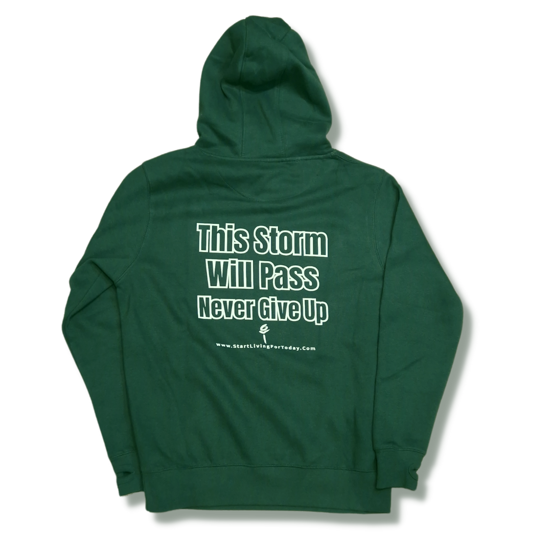 Maroon & Bottle Green - Ultra Premium, Super Soft Hoodie - Image 17