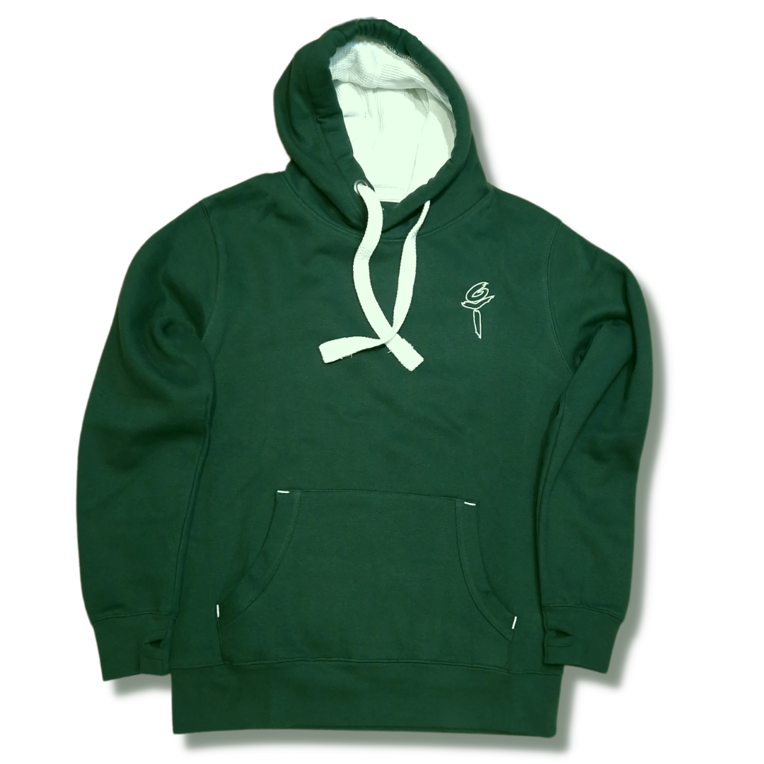 Maroon & Bottle Green - Ultra Premium, Super Soft Hoodie - Image 18