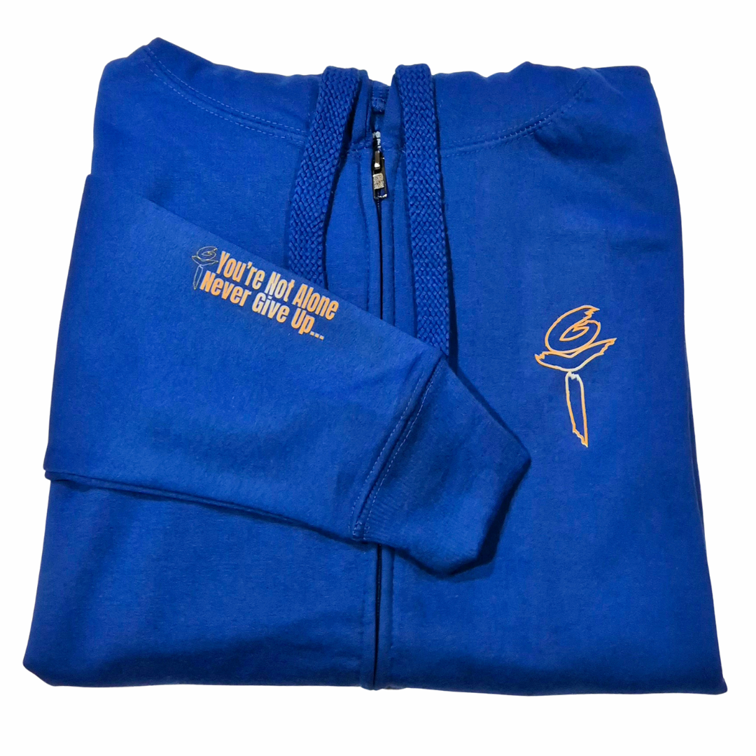 Premium Zip-Up Hoodie - Loose Fit - Image 2