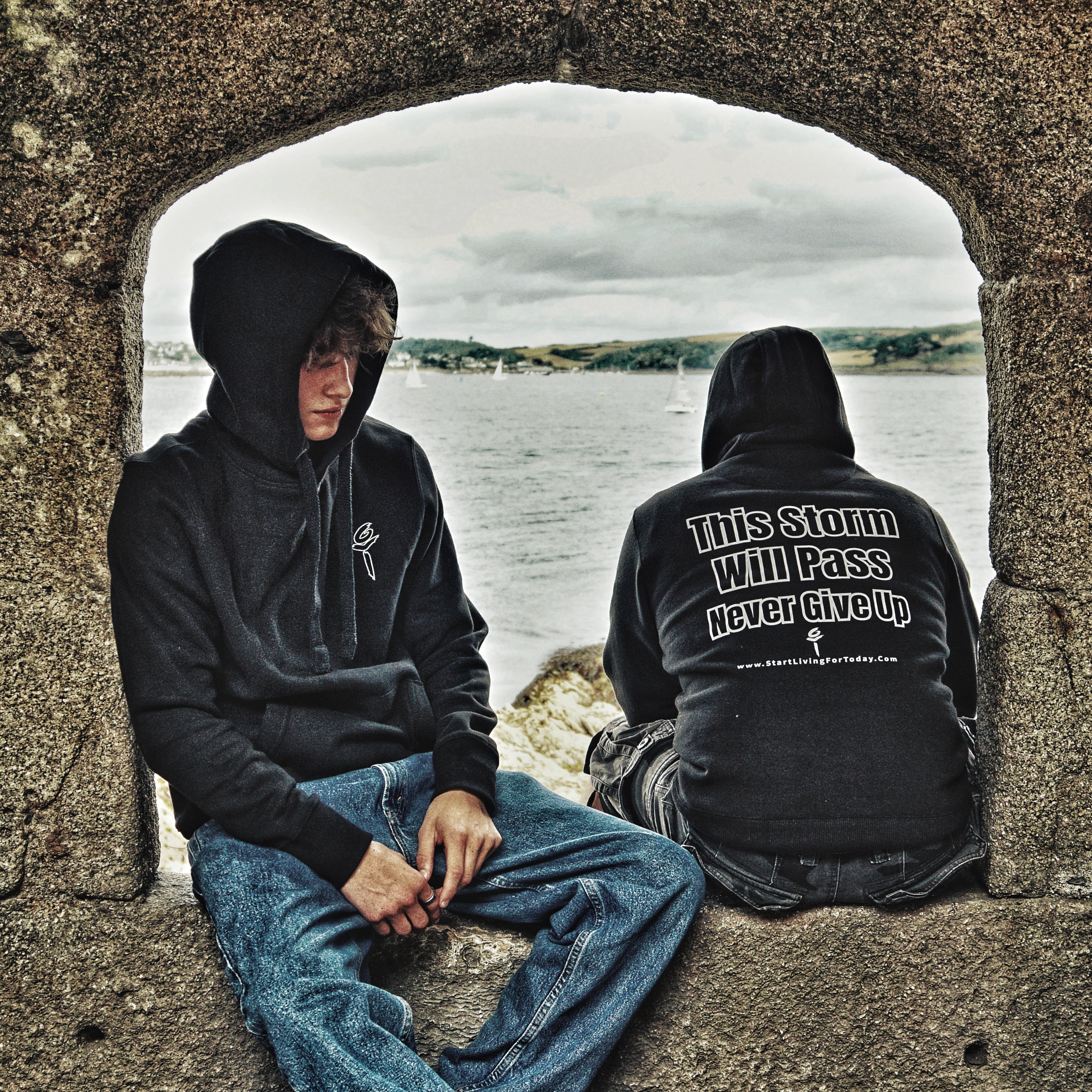 All Black Ultra Premium, Super Soft Hoodie