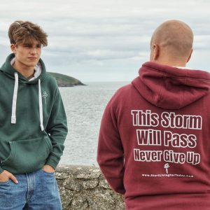 Maroon & Bottle Green - Ultra Premium, Super Soft Hoodie